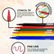 BAZIC 24 Classic Colors Washable Markers, Fine Tip, for Kids School Art